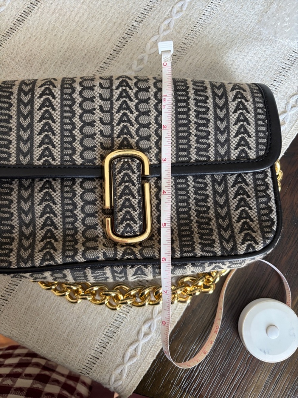 Marc Jacobs monogram J Marc shoulder bag - Picture 12 of 12
